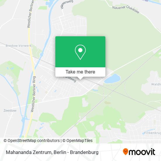 Mahananda Zentrum map