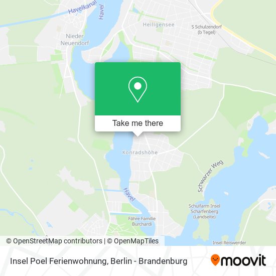 Insel Poel Ferienwohnung map