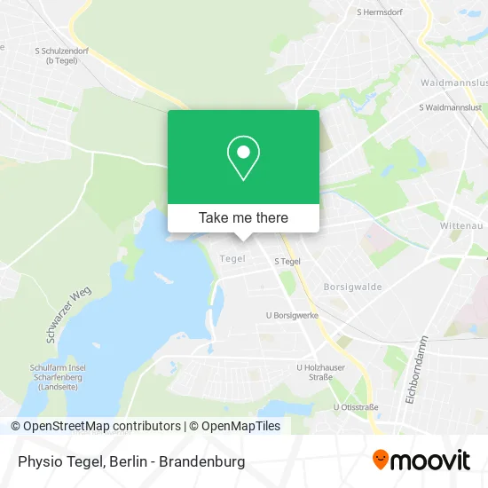 Карта Physio Tegel
