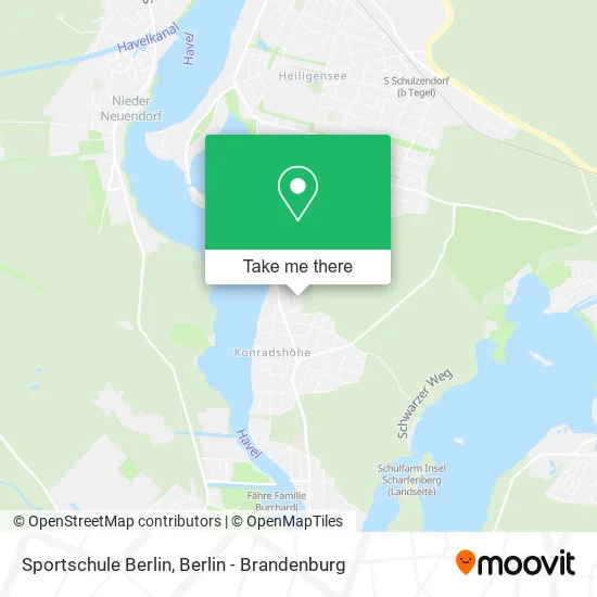 Sportschule Berlin map