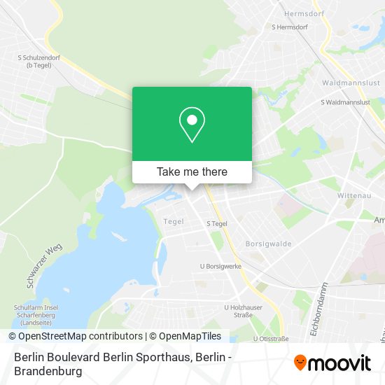 Карта Berlin Boulevard Berlin Sporthaus