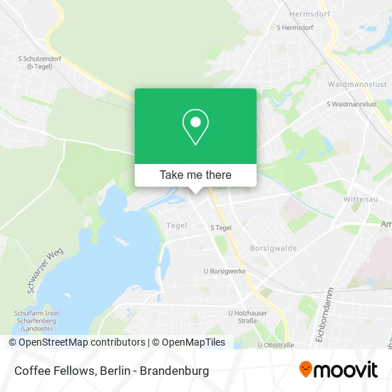 Coffee Fellows map