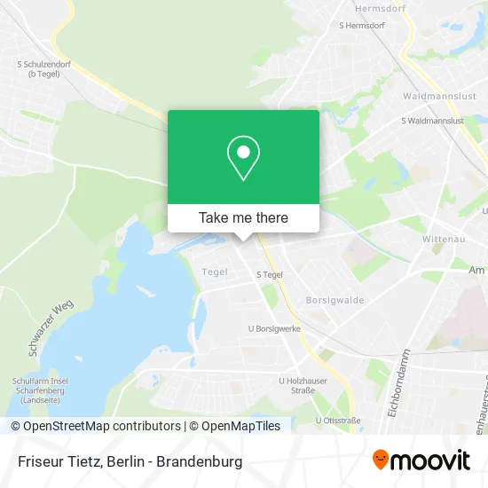 Карта Friseur Tietz