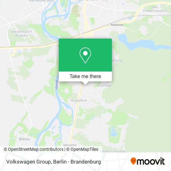 Карта Volkswagen Group