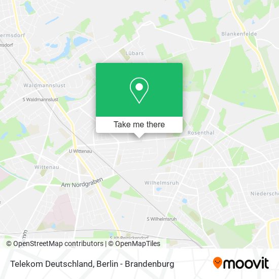 Telekom Deutschland map