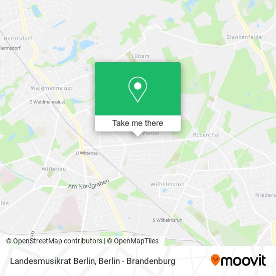 Landesmusikrat Berlin map