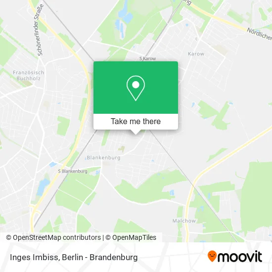 Карта Inges Imbiss