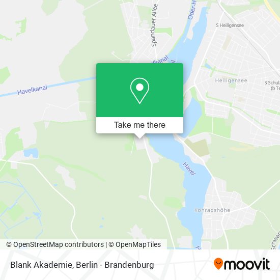 Blank Akademie map
