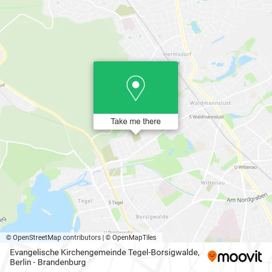 Evangelische Kirchengemeinde Tegel-Borsigwalde map