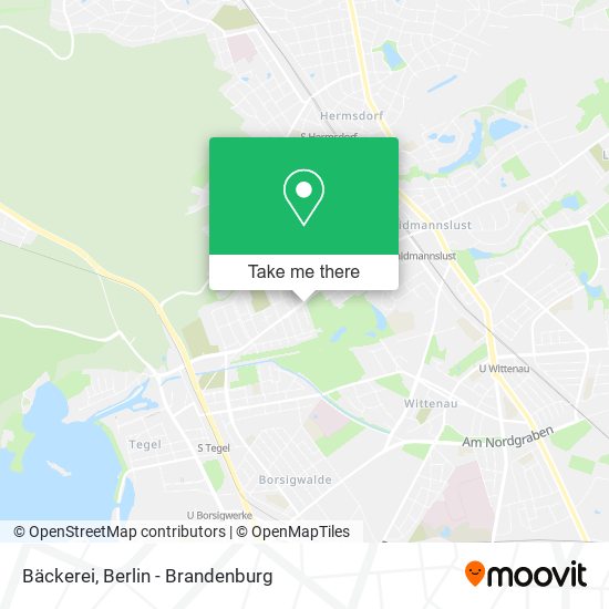 Bäckerei map