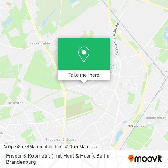 Friseur & Kosmetik ( mit Haut & Haar ) map
