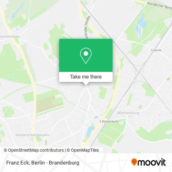 Карта Franz Eck