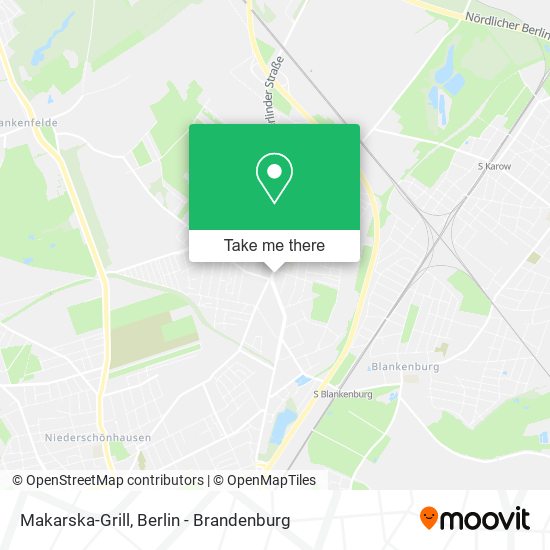 Makarska-Grill map