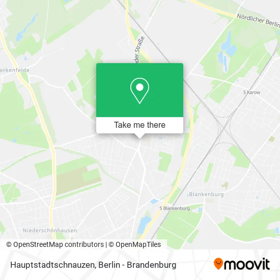 Карта Hauptstadtschnauzen
