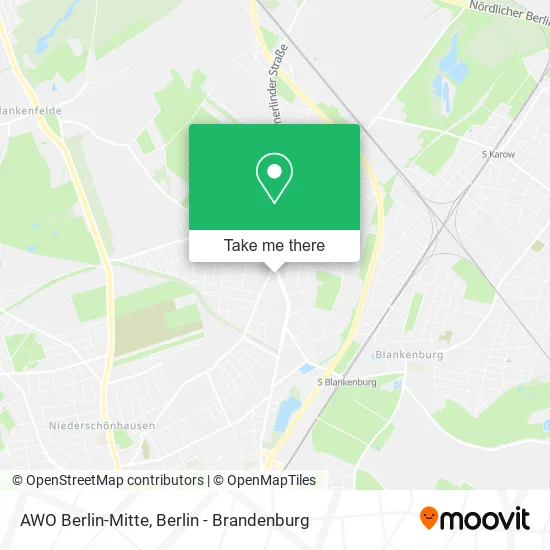 Карта AWO Berlin-Mitte