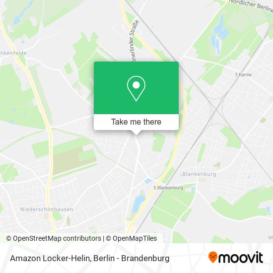 Amazon Locker-Helin map