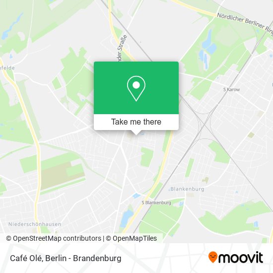Café Olé map