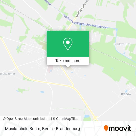 Musikschule Behm map