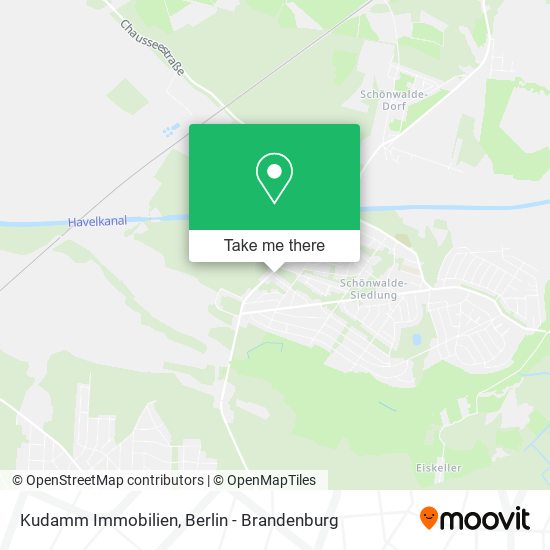 Kudamm Immobilien map