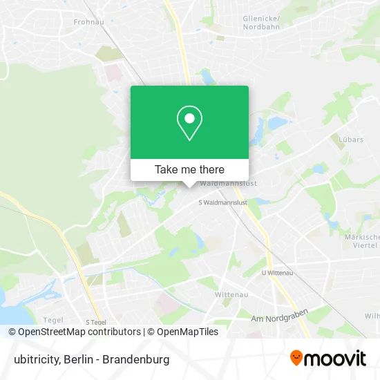 Карта ubitricity