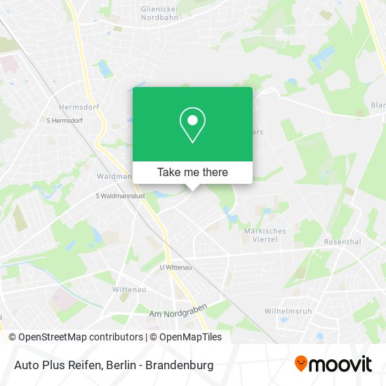 Auto Plus Reifen map