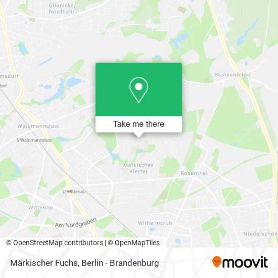 Карта Märkischer Fuchs