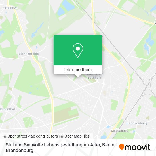 Stiftung Sinnvolle Lebensgestaltung im Alter map