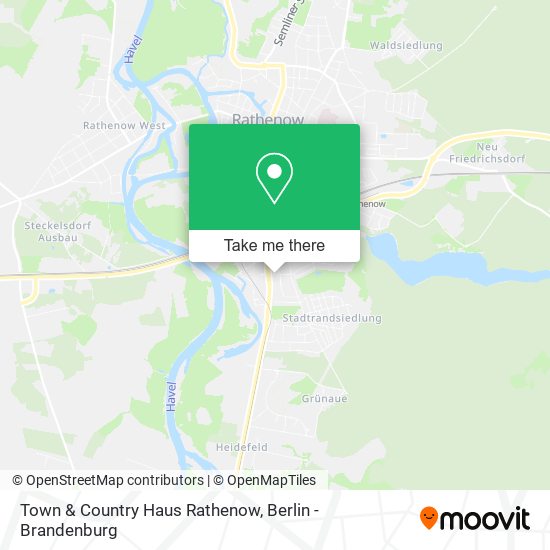 Town & Country Haus Rathenow map