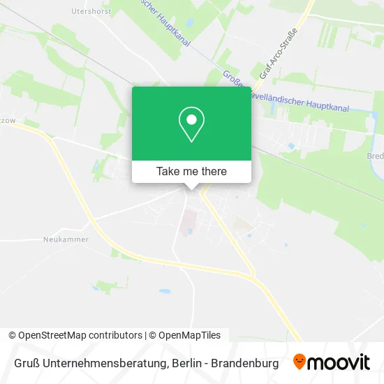 Карта Gruß Unternehmensberatung