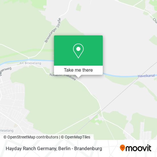 Hayday Ranch Germany map