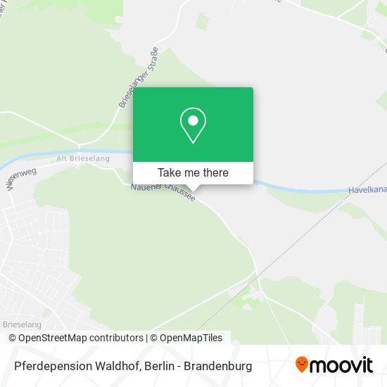 Pferdepension Waldhof map