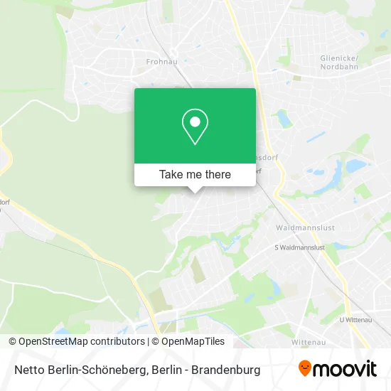 Карта Netto Berlin-Schöneberg