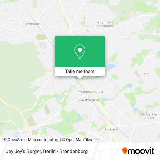 Карта Jey Jey's Burger