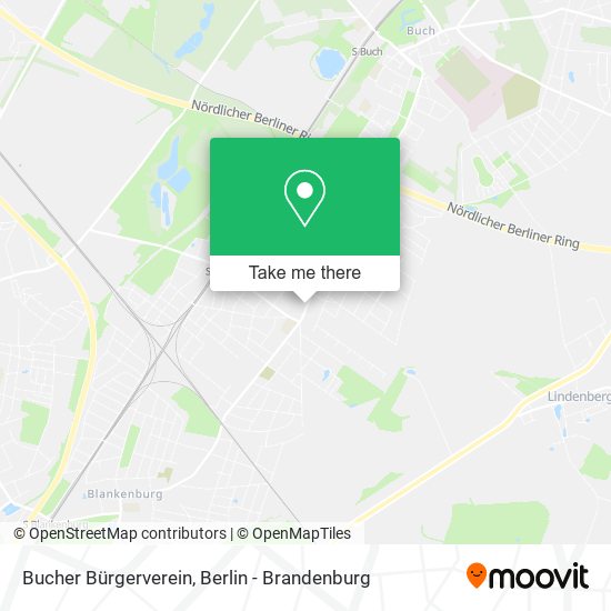 Bucher Bürgerverein map