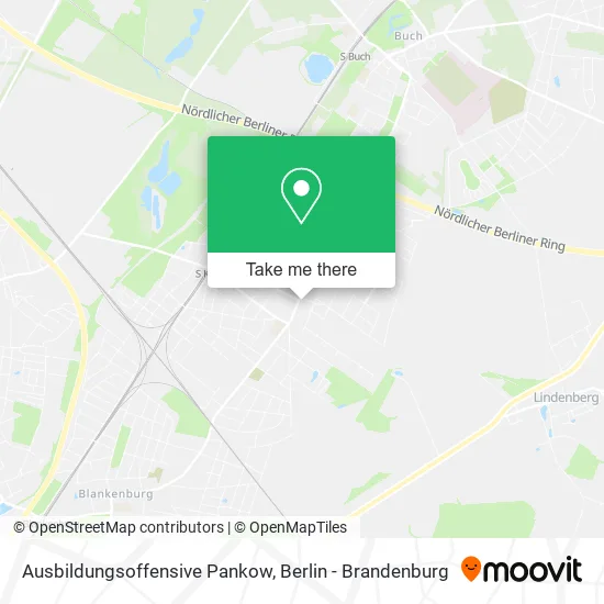 Карта Ausbildungsoffensive Pankow