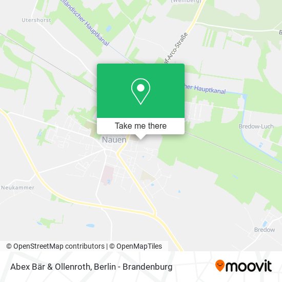 Abex Bär & Ollenroth map