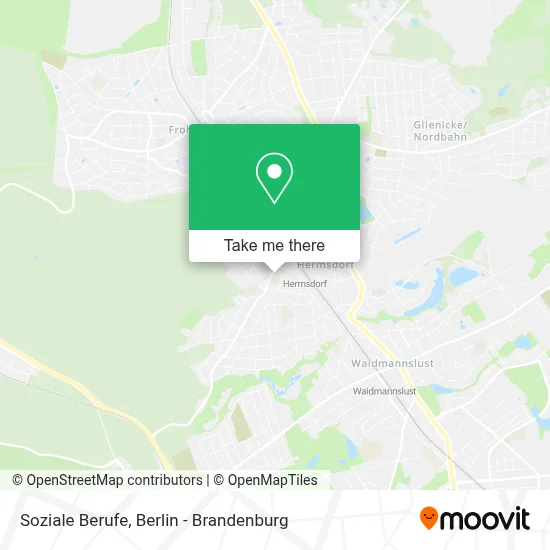 Soziale Berufe map