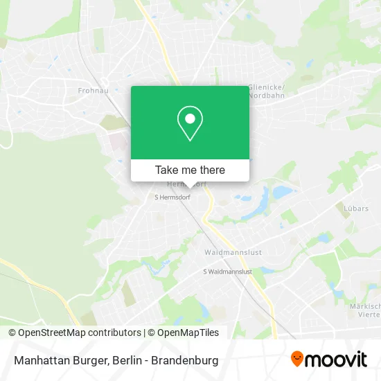 Карта Manhattan Burger
