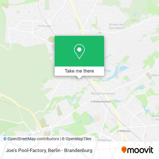 Joe's Pool-Factory map