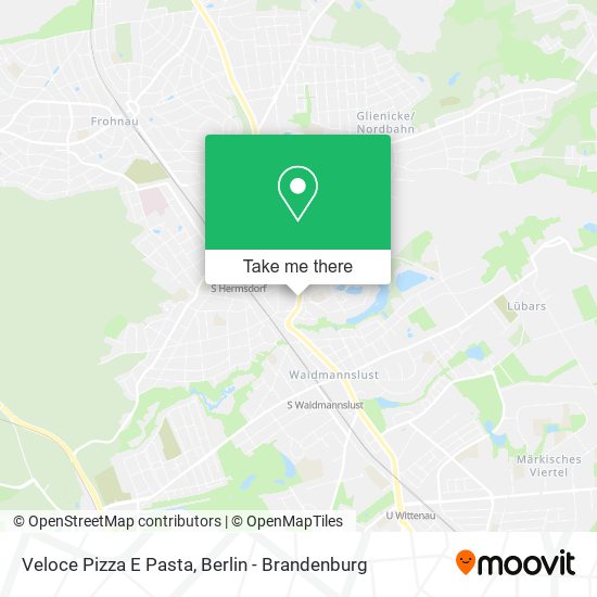 Карта Veloce Pizza E Pasta