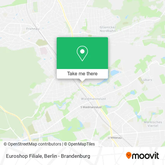 Карта Euroshop Filiale