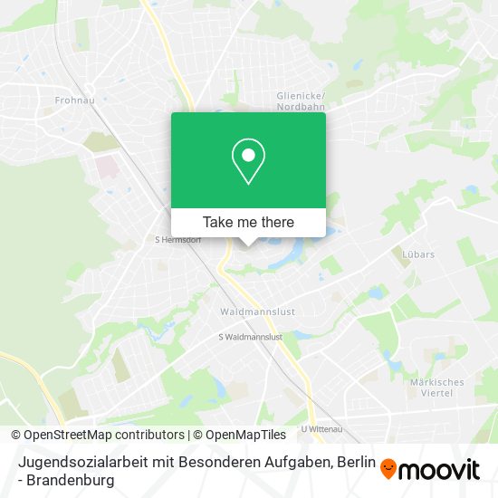 Jugendsozialarbeit mit Besonderen Aufgaben map