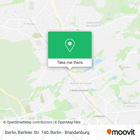 Berlin, Berliner Str. 140 map