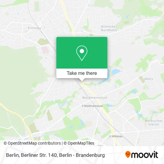Карта Berlin, Berliner Str. 140