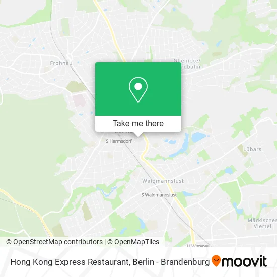 Карта Hong Kong Express Restaurant