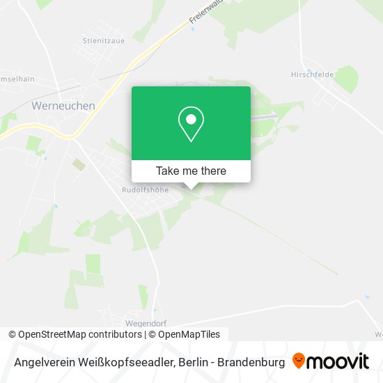 Angelverein Weißkopfseeadler map