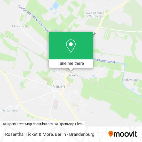 Карта Rosenthal Ticket & More