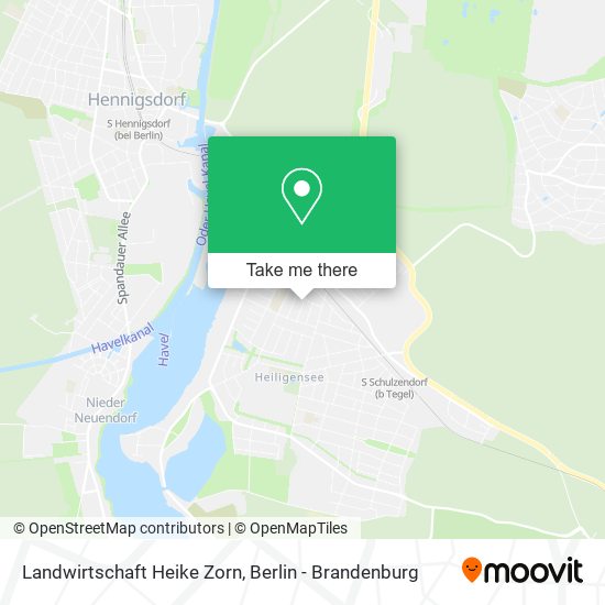 Landwirtschaft Heike Zorn map