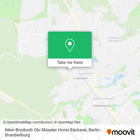 Mein Brotkorb Obi Müseler Horst Bäckerei map