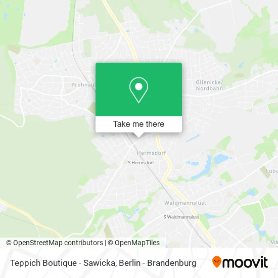 Teppich Boutique - Sawicka map